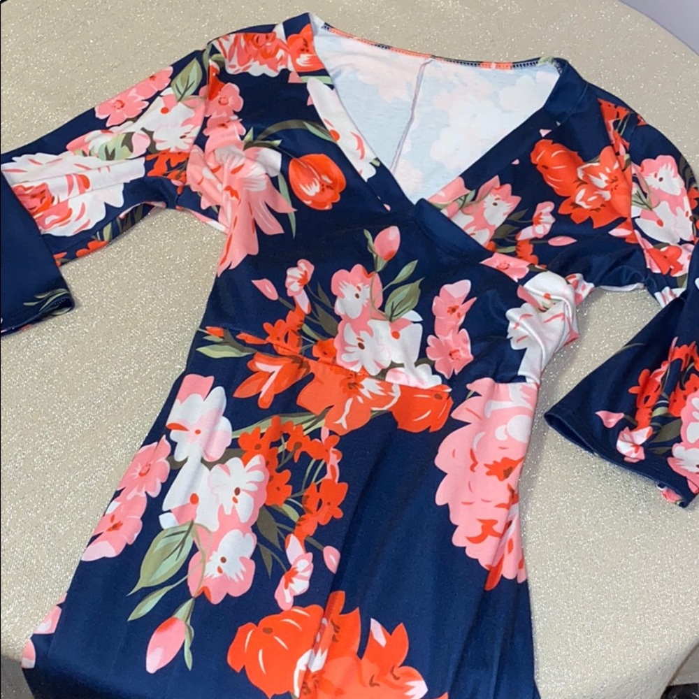 Floral maxi dress